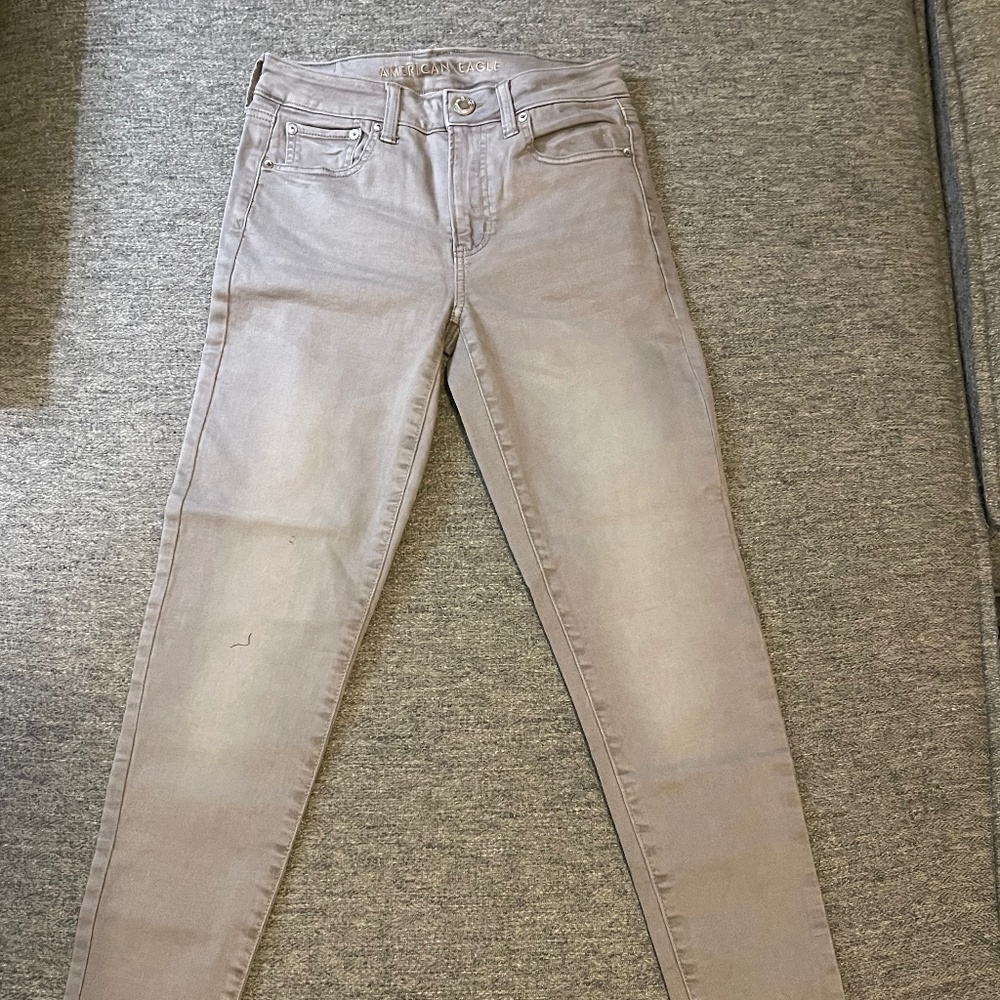 American Eagle Women's Gray Jegging